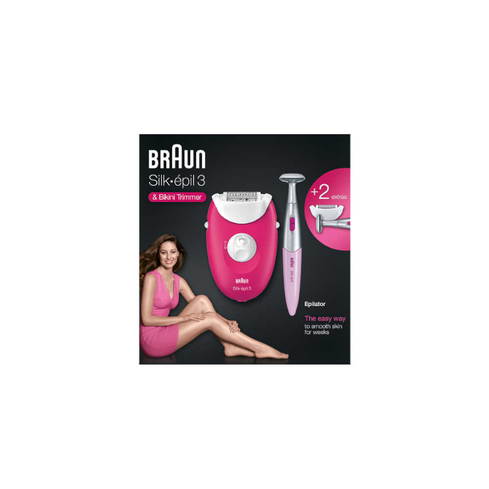 EPILATOR+BIKINI TRIMER SE 3420 BRAUN