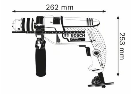 Bosch on sale gsb 550